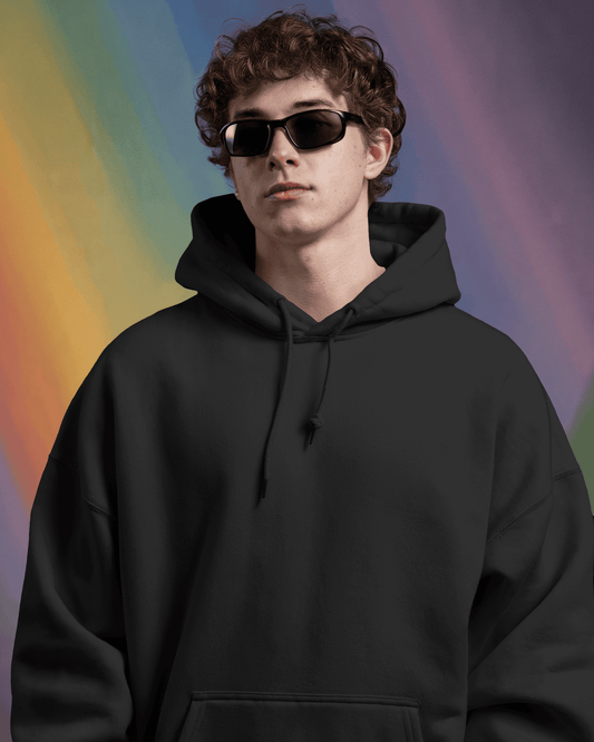 Black Oversized Hoodie