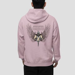 Baby Pink Gladiator: Graphic Hoodie For Men and Women