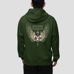 Forest Green Gladiator: Graphic Hoodie For Men and Women